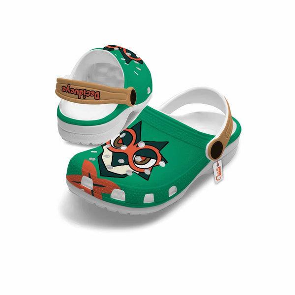 Decidueye Clogs Shoes Custom Funny Style