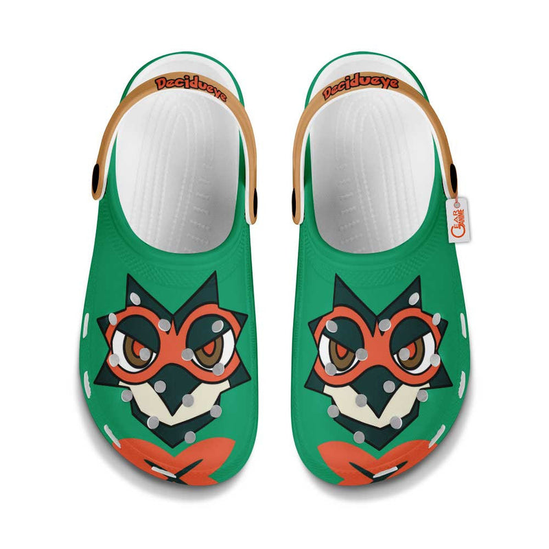 Decidueye Clogs Shoes Custom Funny Style