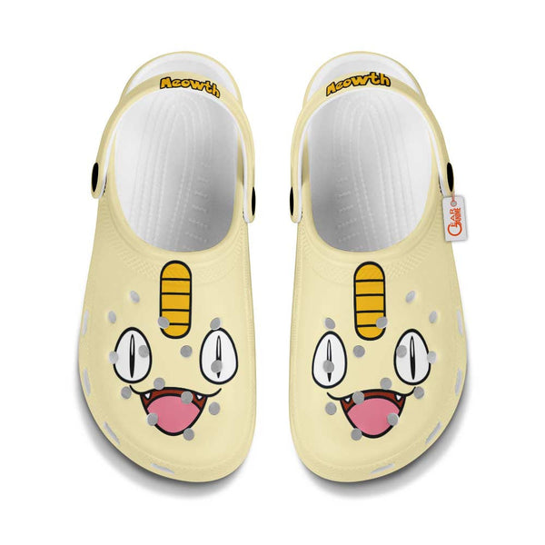 Meowth Clogs Shoes Custom Funny Style