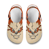 Arcanine Clogs Shoes Custom Funny Style