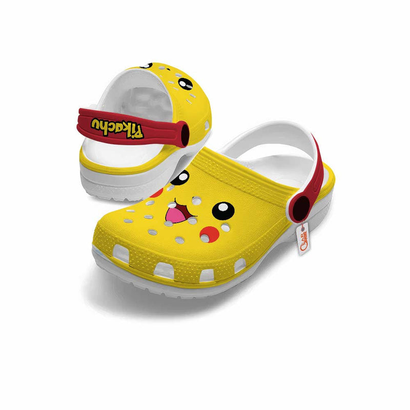 Pikachu Clogs Shoes Custom Funny Style