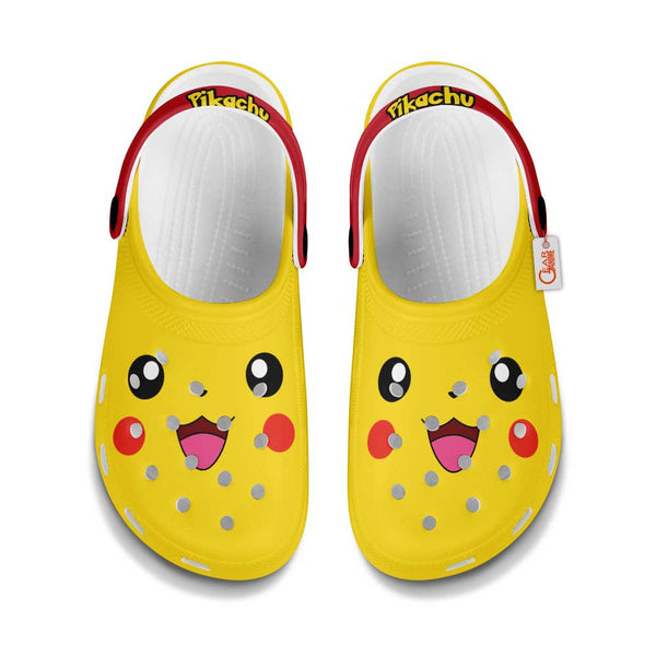 Pikachu Clogs Shoes Custom Funny Style