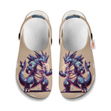 Rhydon Clogs Shoes Custom Art Style