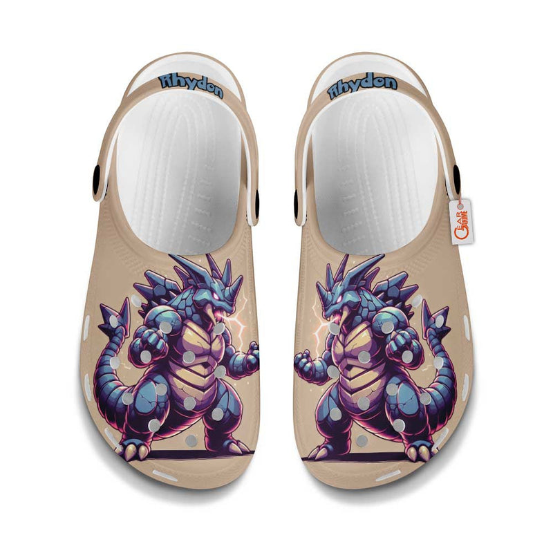 Rhydon Clogs Shoes Custom Art Style