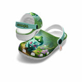 Bulbasaur Clogs Shoes Custom Art Style