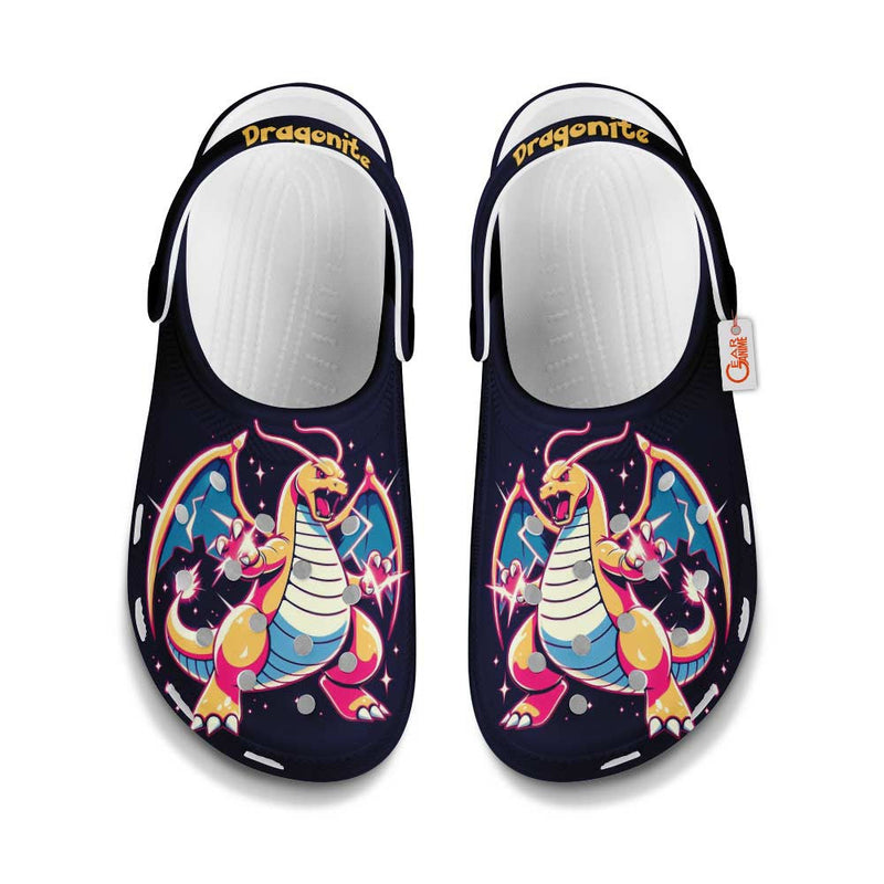 Dragonite Clogs Shoes Custom Art Style