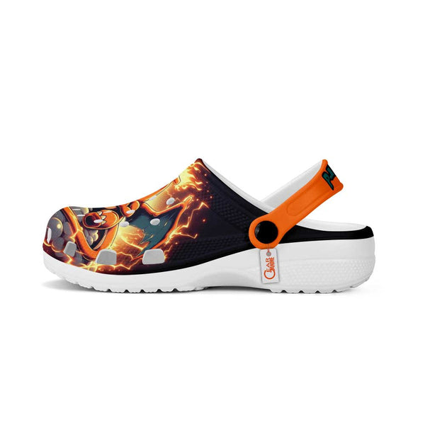 Charizard Clogs Shoes Custom Art Style