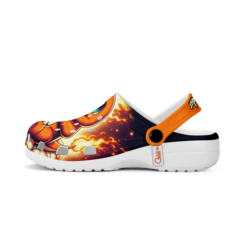 Charmander Clogs Shoes Custom Art Style