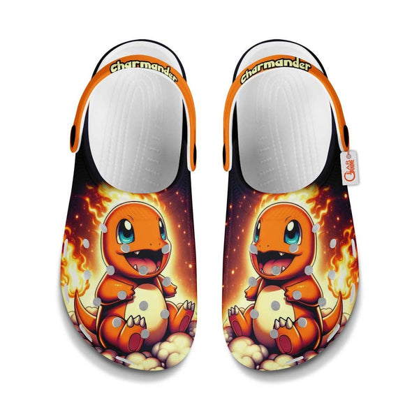 Charmander Clogs Shoes Custom Art Style