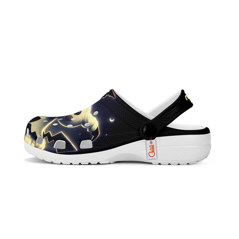 Mimikyu Clogs Shoes Custom Art Style