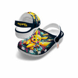 Pikachu Clogs Shoes Custom Art Style