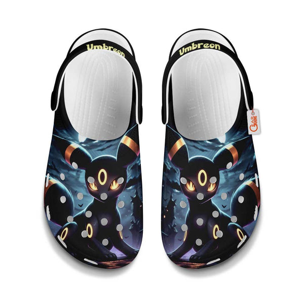 Umbreon Clogs Shoes Custom Art Style