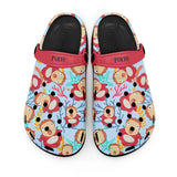 Ponyo Clogs Shoes Pattern Style