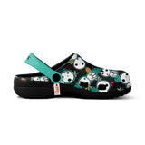 Kodama Clogs Shoes Pattern Style