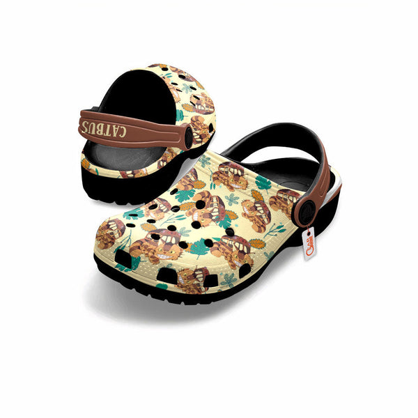 Catbus Clogs Shoes Pattern Style