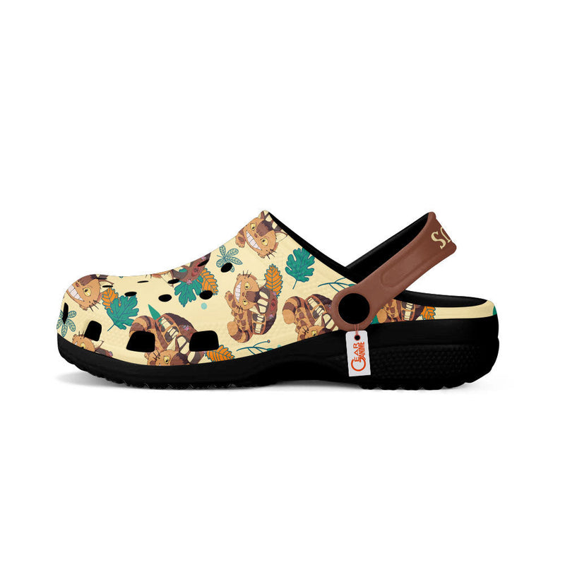 Catbus Clogs Shoes Pattern Style