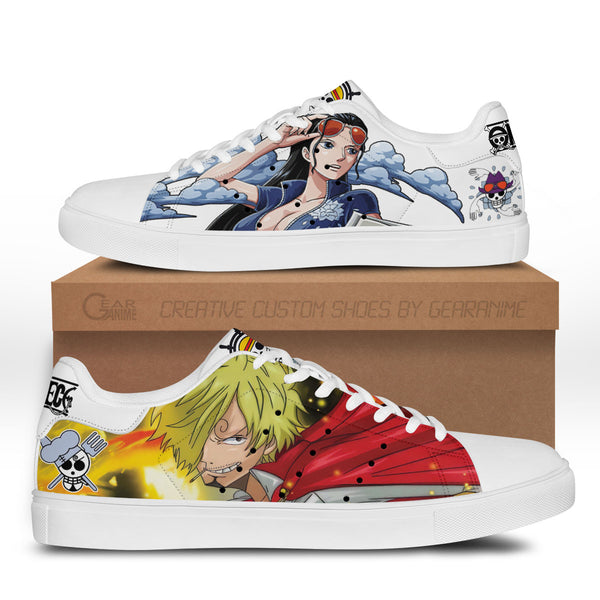 Nico Robin and Sanji Sneakers Custom Shoes