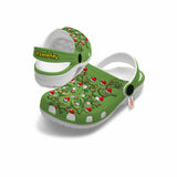 Rayquaza Clogs Shoes Pattern Style