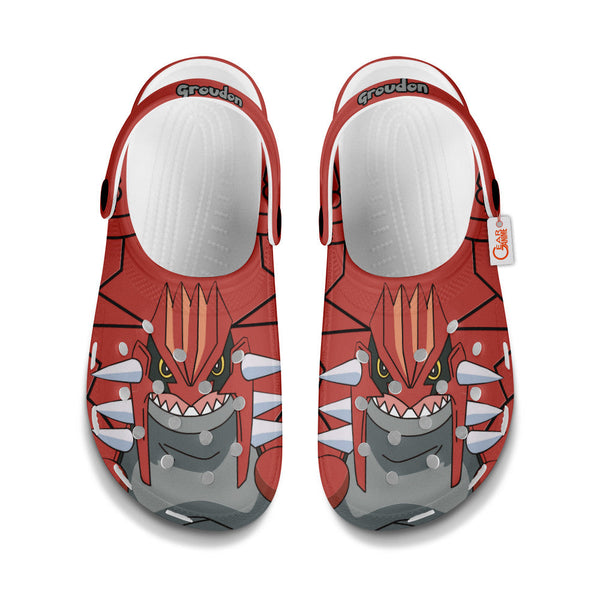 Groudon Clogs Shoes Custom Funny Style