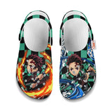 Tanjiro Clogs Anime Custom Sun & Water Breathing