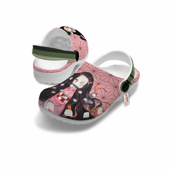 Nezuko Clogs Shoes Custom