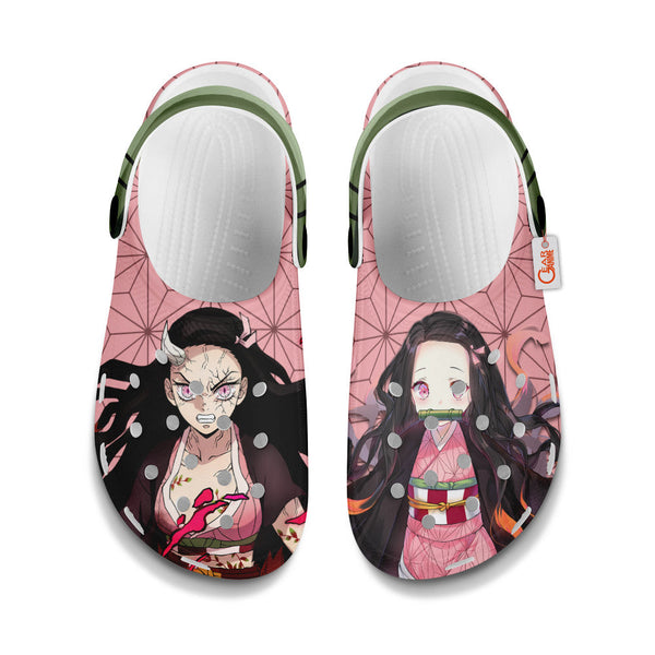 Nezuko Clogs Shoes Custom