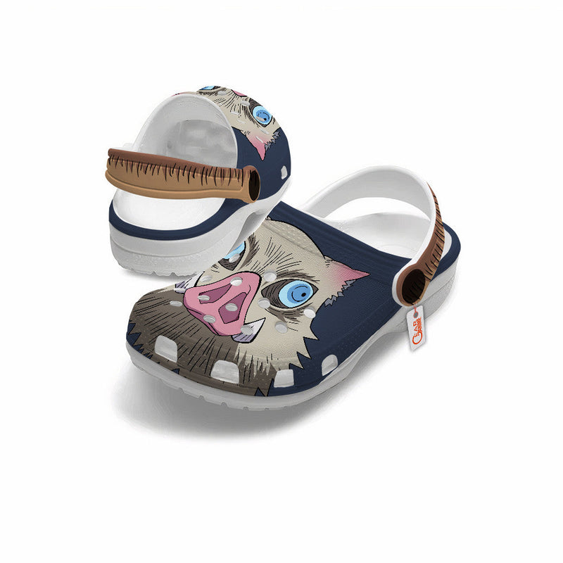 Inosuke Clogs Shoes Custom Cosplay Style