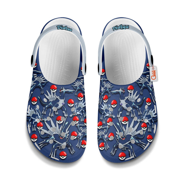 Dialga Clogs Shoes Pattern Style