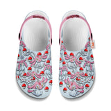 Mesprit Clogs Shoes Pattern Style