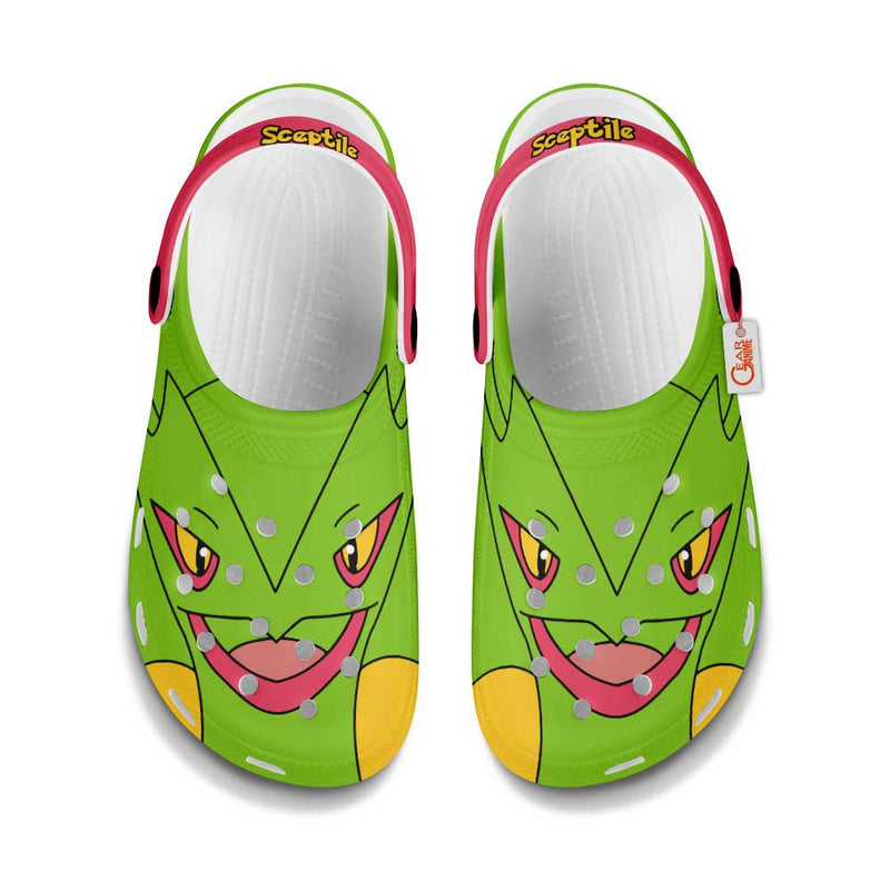 Sceptile Clogs Shoes Custom Funny Style