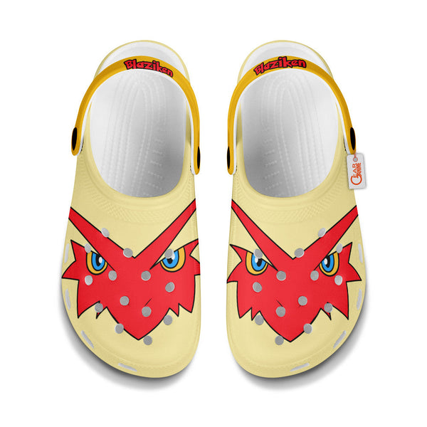 Blaziken Clogs Shoes Custom Funny Style