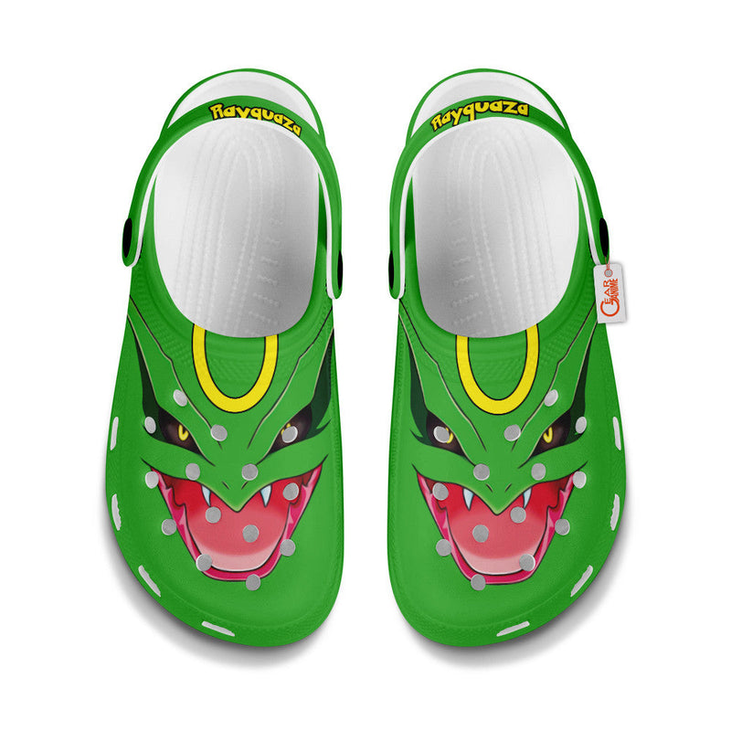 Rayquaza Clogs Shoes Custom Funny Style