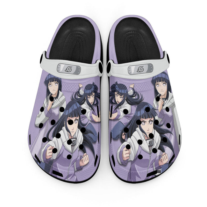 Hinata Hyuga Clogs Shoes Pattern Style