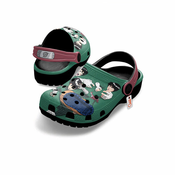 Rock Lee Clogs Shoes Pattern Style