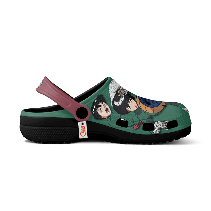 Rock Lee Clogs Shoes Pattern Style