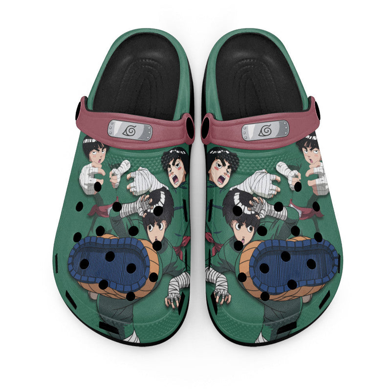 Rock Lee Clogs Shoes Pattern Style