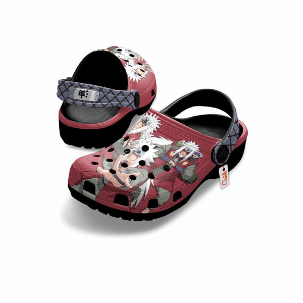 Jiraiya Clogs Shoes Pattern Style