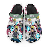 Minato Namikaze Clogs Shoes Pattern Style