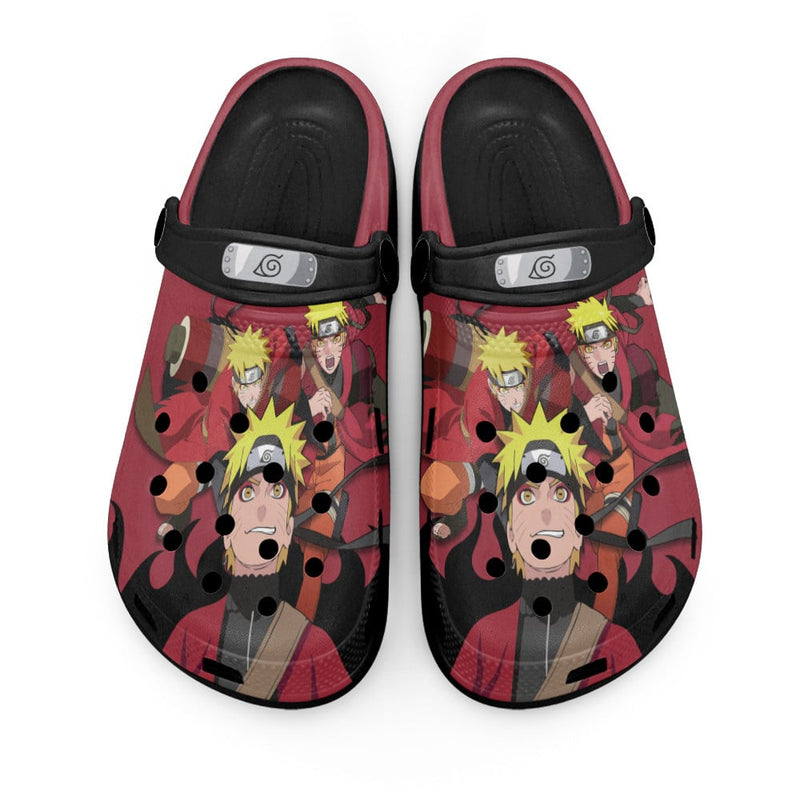 Uzumaki Sage Clogs Shoes Pattern Style