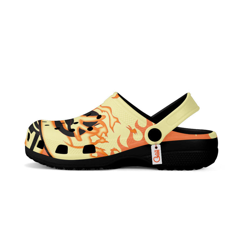 Nrt Uzumaki Bijuu Clogs Shoes Pattern Style