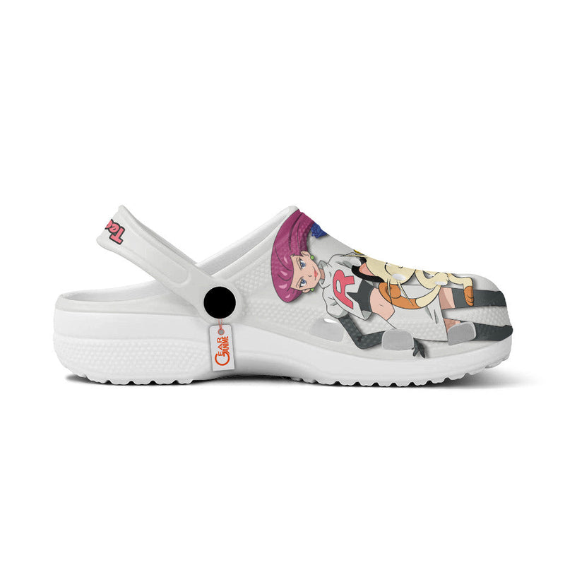 Team Rocket Clogs Shoes Pattern Style