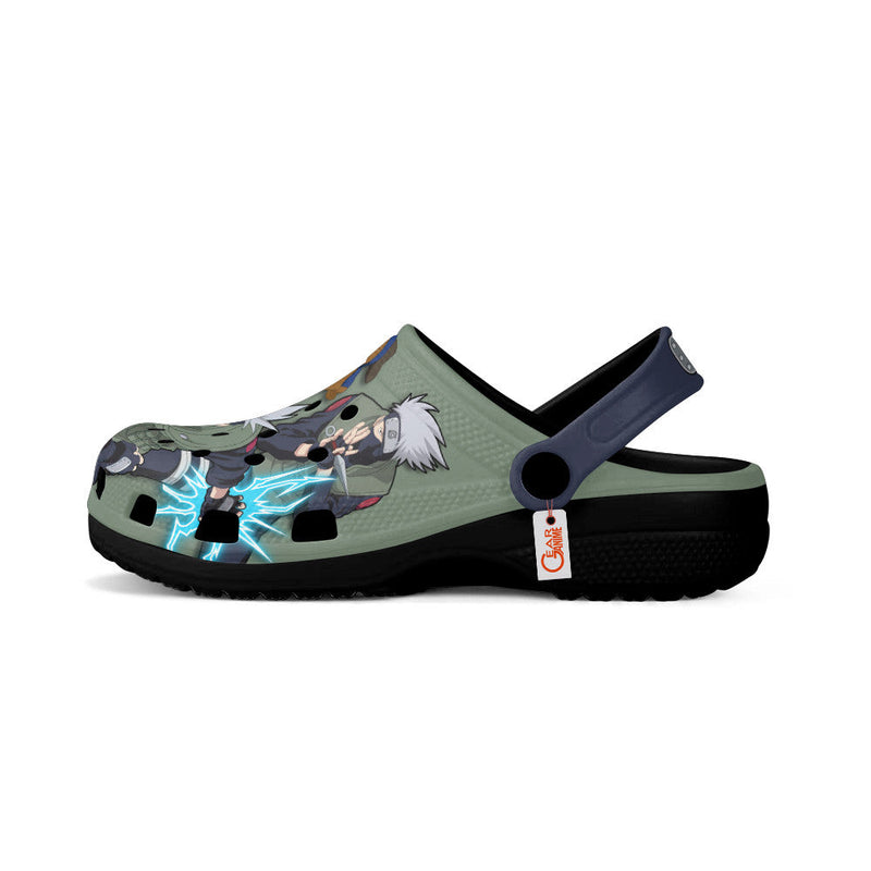 Hatake Kakashi Clogs Shoes Pattern Style