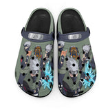 Hatake Kakashi Clogs Shoes Pattern Style