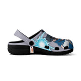 Sasuke Uchiha Clogs Shoes Pattern Style