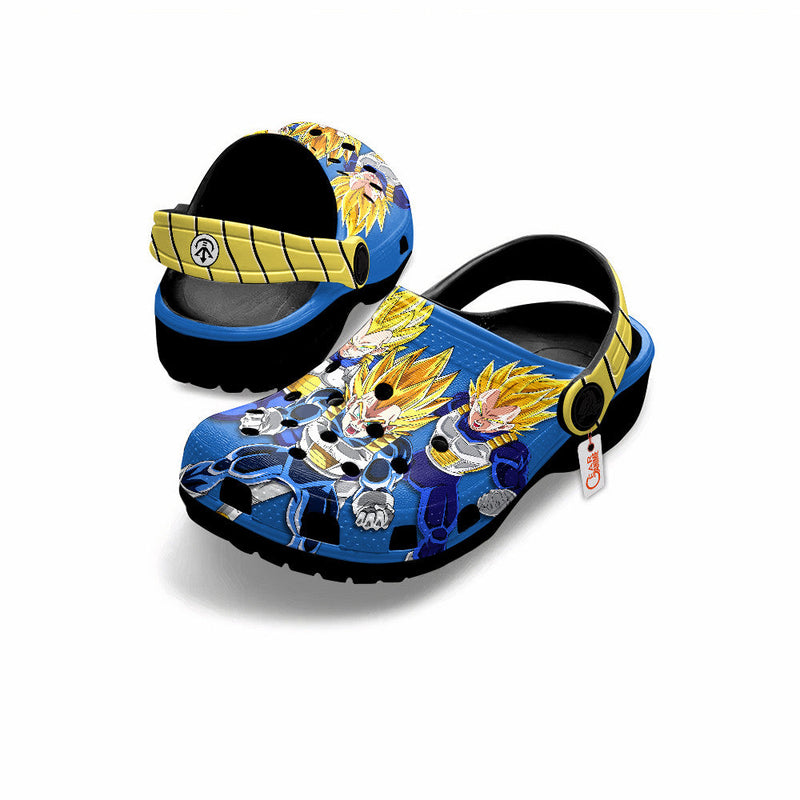 Vegeta Super Saiyan Clogs Shoes Pattern Style