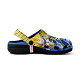 Vegeta Super Saiyan Clogs Shoes Pattern Style