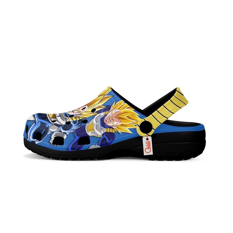 Vegeta Super Saiyan Clogs Shoes Pattern Style