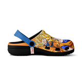 Goku Super Saiyan Clogs Shoes Pattern Style