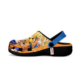 Goku Super Saiyan Clogs Shoes Pattern Style