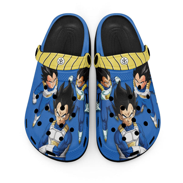 Vegeta Clogs Shoes Pattern Style